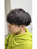 エル(EL by green)&nbsp;【RYUYA】マッシュ×緩め無造作ソフトツイストスパイラルパーマ