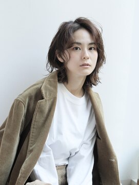 ロンド レグリーズ 立川(Lond leglise) タッセルボブ/ミニボブ/フェイスレイヤー/顔まわり/グレージュ