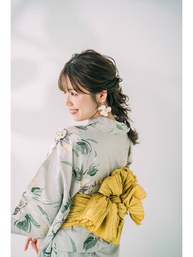 ヘアメイクアンドセットサロン リッコ(Hair make&set salon Ricco) 梅田セットサロンRicco王道！編み下ろしスタイル。