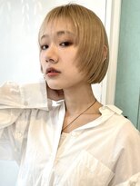 トリコ 柏(tricot)&nbsp;大人可愛い/ハイトーンショート/レイヤーボブ/顔まわりレイヤー