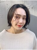 広尾　恵比寿　麻布　切りっぱなし　ボブ　大人ヘア