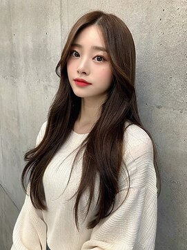 リンク(LinQ) ワンカールレイヤー美髪エアリーロングピンクブラウン