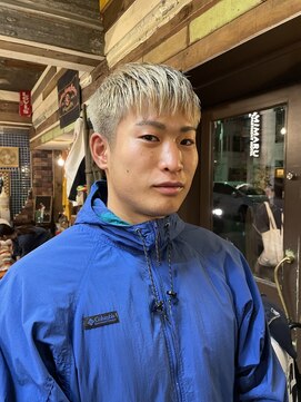 アンドピース and peace ホワイトブロンド