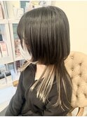 クラゲヘアー/姫カットレイヤー/マッシュロングウルフ