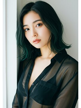 オリノ(olino) 【olino】艶デザイン20代30代☆スモーキーグリーン