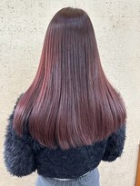 イーストハムヘッドショップ(EAST HAM head shop) 髪質改善/ツヤカラー/ロング/ピンクラベンダーブラウン