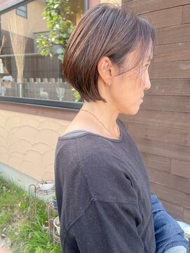 シェイプスサロン ハナレ 辻堂美容室(Shapes salon HANARE) ショートボブ