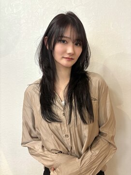 リト(riTo) ホワイトグレージュミニウルフデジタルパーマチェリーブラウン