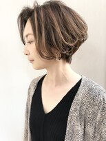 オーソ(AUTHO) ショートヘア/大人ガーリー/チョコレート/モード/プリカール g