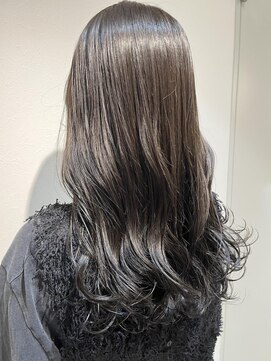エイクス ヘア デザイン×美髪クリニック 千葉(AQs hair design) オリーブで赤みを打ち消して上品チョコレートカラー♪