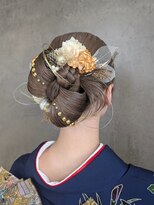 ブランシェ JR勝川駅南口店(BRANCHE)&nbsp;成人式ヘアセット　カチモリ リボンヘア