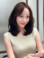 ボタン ハカタ(VOTAN hakata) ◎ 暗めカラー/前髪/顔まわりカット/ブラウンベージュ/博多 ◎