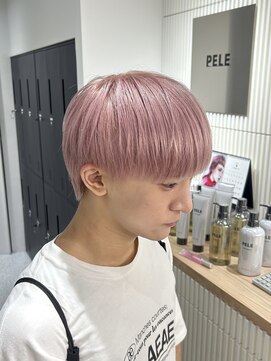 メンズペレ 渋谷(MEN'S PELE) MEN’S HAIR/ブルーブラック/フェザーパーマ/渋谷