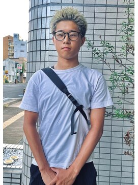 ミュール(meulu-) ホワイト/スパイキーショート