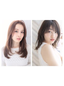 カラー施術のロング料金ナシ♪髪質に最適な薬剤で艶髪叶う◎敏感肌にも優しいカラーが大人女性に好評☆