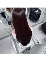 ユニック ウメダ(unique UMEDA)&nbsp;ピンクラベンダーカラー　ブリーチ無し