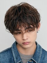 フィフス 原宿(fifth)&nbsp;原宿シャドウパーマルーズパーマメンズカットラウンドマッシュ
