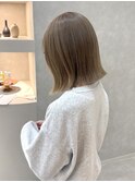 ミルクティーベージュボブ