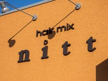 ヘアーミックス ニット(hair mix nitt)の雰囲気（この外観が目印です☆オレンジ色のお店で駐車場も完備してます。）