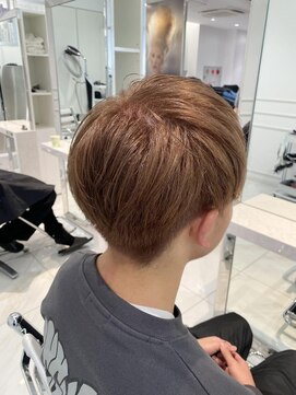 ヘアーアンドメイク ニューヨークニューヨーク 姫路店(Hair&Make NYNY) ミルクティーベージュカラー