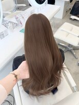 アイシー 表参道(ICY) 盛れるうるツヤくびれヘア*ブリーチなしカラーヘーゼルブラウン