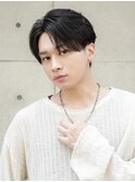 シャドウパーマ アクティブショート ショートアップバング