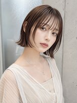 ルポシノエル(rupo si Noel)&nbsp;36. ミディアムレイヤー/韓国レイヤー/ダークグレージュ/髪質改