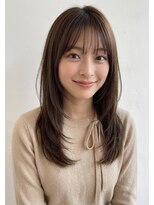 アンパサンド桜台(ampersand) 20代ミディアムレイヤースタイル