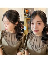 シュクレアミ 福島(sucre ami) お呼ばれヘアメイク【福島/ヘアメイク】