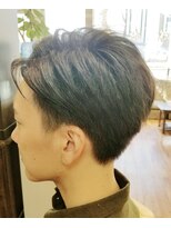 クラージュ 二十四軒店(HAIR SPACE COURAGE) アップバング☆ツーブロック