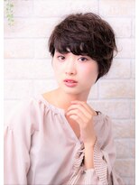 ソア 武蔵小杉(SOAR)&nbsp;毛先パーマネオウルフ小顔外ハネボブアッシュブラウン