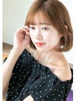 ヌーン ヘアメイク プラス ハッピータイムズ(NOON hair make+happy times) 耳かけ☆透明感イルミナアッシュベージュ 中野ヌーンstyle124