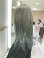 ヘアーアンドメイク ブロッサム 志木南口店(HAIR&MAKE Blossom) ミントベージュグラデーション 志木南 奥井