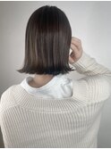 ベージュグレー,色持ち１ヶ月,ブリーチなし／髪質改善