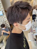 ネオリーブアイム 横浜西口店(Neolive aim)&nbsp;横浜★アップバンクショートのパープルアッシュ