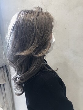 ラボヌールヘアーグレース 門前仲町店(La Bonheur hair grace) パールグレージュ