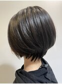 まとまりショートボブ