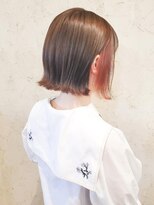 フロール(Flor)&nbsp;【flor 戸塚】*インナーカラー+ピンク×ベージュ*