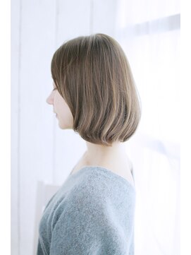 ポールプラスエヌ(PAUL+n) 20代30代40代 形で甘さを大人ボブ【枚方】