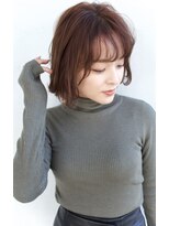 グランアージュ 船橋南口店(grandage) くびれヘア/ふわふわボブ/ショコラピンク/小顔/シースルー/船橋