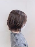 バッサリ切りっぱなし×bob