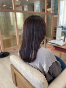 アドラーブル 長岡リップス旭岡店(adorable) 艶髪 チョコレートラベンダー 10代20代