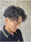 波巻きスパイラルパーマ