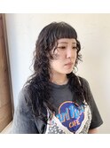 [ツネカワ]個性派ウルフパーマ