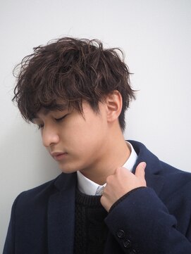 ゼンコー アオヤマ(ZENKO Aoyama) 横顔が決まる！プードルパーマ