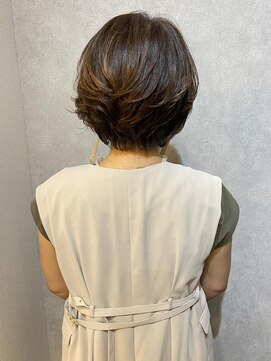 ウィスプ 赤羽店(wisp) ひし形丸みショート☆