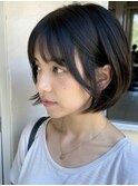【ささき】ミニボブ/耳かけショート/韓国ボブ/ショートボブ