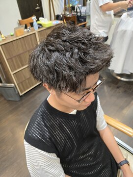 オムヘアーバイグルーマーズ(HOMME HAIR by GROOMER/S) メンズツイストスパイラル　HOMMEHAIR２ｎｄ江ヶ崎