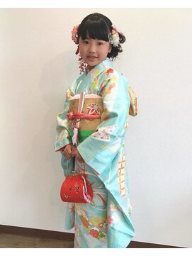 ヒューラ ヘア アンド メイク hura HAIR & MAKE 七五三(7歳)