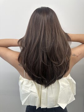 リリット(ReLit) ハイライトレイヤーカットグレージュベージュショート髪質改善